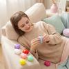 Kätzchen Quetsch-Stressball, Weicher Katzen-Fidget-Ball, Niedliches Tier-Dekompressionsspielzeug für Schreibtisch, Geschenk für Katzenliebhaber
