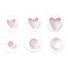 Geometric Pressing Spring Mold Handmade DIY Cutters for Biscuit Cookie Fondant Cake Heart Round Star Square Decorating Tools ZYF