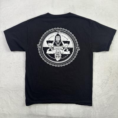 The Warriors As Above So Below Punk Band Shirt Black SS Graphic Men's Medium Unisex T-Shirt