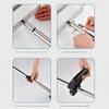 Extended Handle Poultry Sifting Shovel MultiPurpose Cleaning Tool Litter Scooper for Chicken Coops and Pet Waste Removal