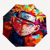 1pc Vivid Naruto Automatic Opening and Closing Umbrella - Small Umbrella Suitable for Various Occasions, Portable 3-Fold Small Umbrella for Men and Wo