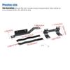 Car Metal Under Front Seat Fire Extinguisher Bracket Rack For Jeep Wrangler JK 2007-2017 Interior Accessories