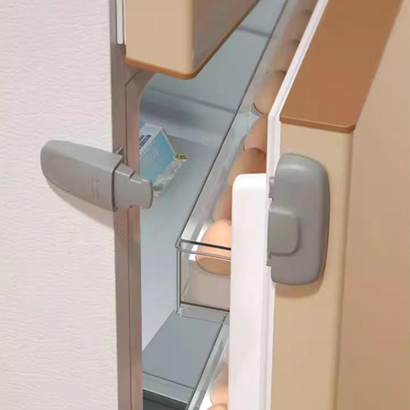 Home Refrigerator Fridge Freezer Door Lock Catch Toddler Kids Child Cabinet Locks Baby Safety Child Lock