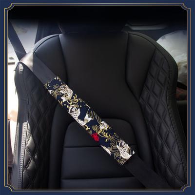 Universal Car Seat Belt Cover Auto Seat Belt Covers JDM Style Fabric Protector Safety Belts Shoulder Pad Seat Belt Accessories