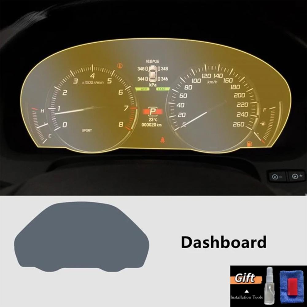 TPU Anti-Scratch Film for Acura RDX 2018-2024 Interior Protection Sticker