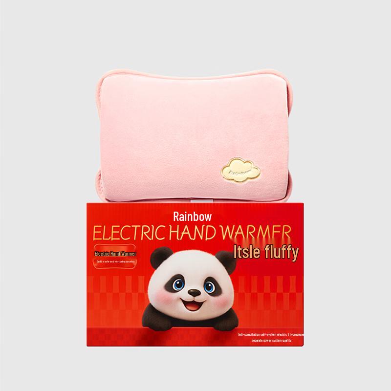 Rainbow Electric Rechargeable Hand Warmer with Hand Sleeve