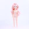 1 Set Girl Diy Dress Up Toy Lovely 1/6 30Cm Nude Dolls 3D Simulation Eye 20 Movable Joints Doll Kids Gift