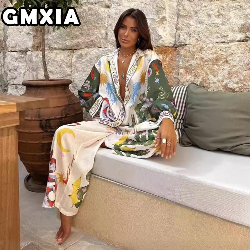 Fashion Women's Fashion Casual Long Sleeve Pants Suits