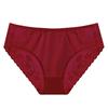 Big Size Lady Summer Sexy Lace Hollow Jacquard Seamless Breathable Triangle Briefs
