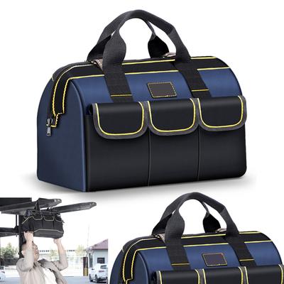 13/16/18 pollici Borsa Portautensili Grande Capacità Organizzatori per Attrezzi Robusti Tessuto Oxford Borsa per Elettricista Borsa Impermeabile per Stoccaggio Attrezzi