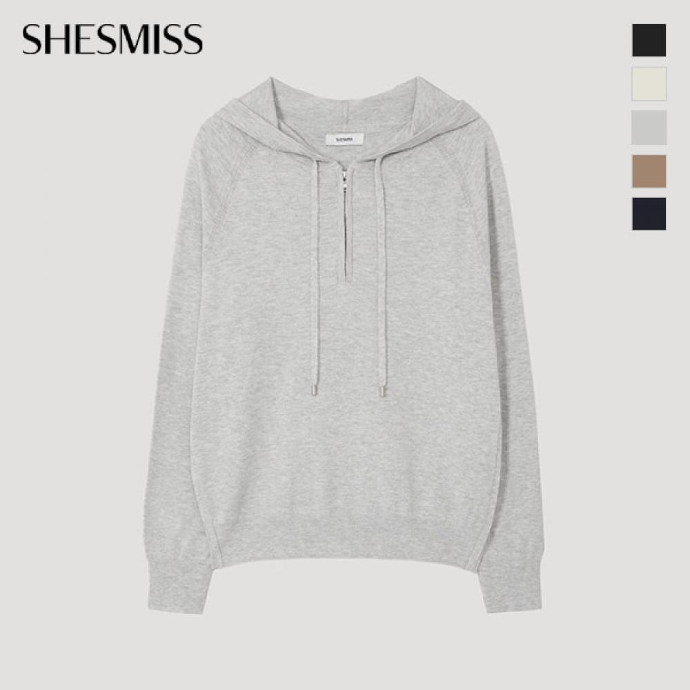 Shs Miss  Hoodie Half Zip Up Knit Pullover Sskpop12700