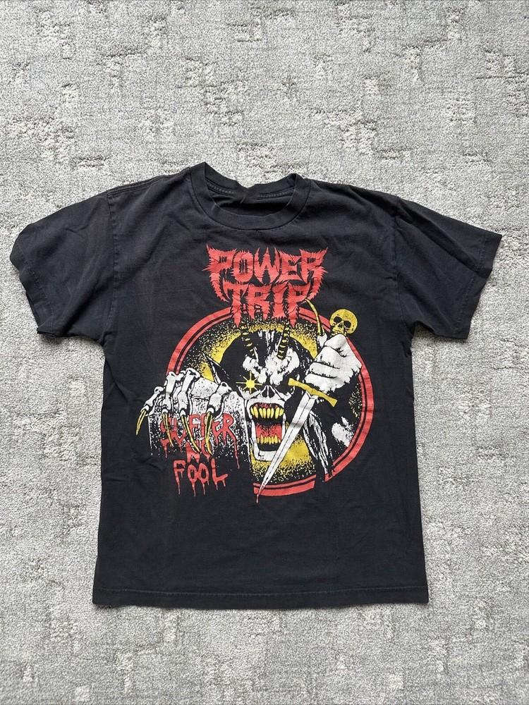 Rare 2011 Power Trip suffer no fool Gift For Fans Unisex All Size T-Shirt MD151 Unisex T-Shirt S