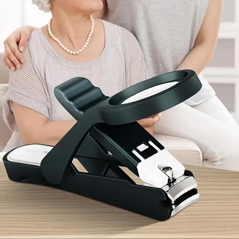 Multifunctional Magnifying Glass Nail Clippers Nail Clippers Elderly and Children Opening Pliers Nail Clippers Anti-splash Nail Clippers