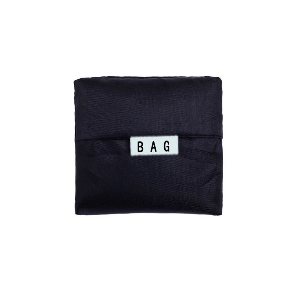 

Polyester Large-capacity Storage Bag Reusable Eco-Friendly Handbag Grocery Bag Tote Shopping Bag чорний