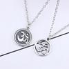 Creative Unique Sports Style Yoga Pattern Pendant Necklace Ornament Christmas Birthday Festival Gift
