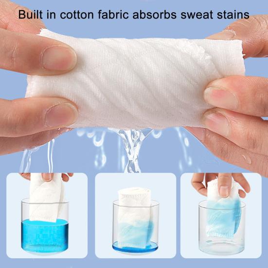 Bra Liner Reusable Washable Under-Breast Sweat Control Cotton Breast Pad Pads Women Odor Moisture Wicking
