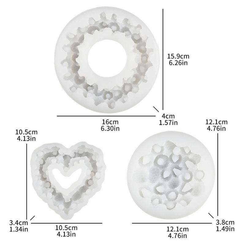 Fun Raspberry Heart Cake Mould Craft Of Silicone Great For Baking Candy Making And Craft Projects