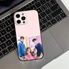 Funda para Teléfono T-TV Drama T-True B-Beauty Para iPhone 17,16,15,14,13,12,11 Plus,Pro Max,XS,Funda Negra de Silicona Suave