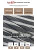High-Waist Retro Striped Wide-Leg Pants with Drawstring - Women's Casual Floor-Length Knit for Autumn and Spring
