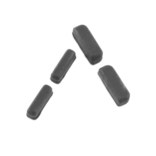 HSSDTECH Black Laptop Bottom Rubber Feet for Lenovo Thinkpad X1 Carbon 7th Gen 20QD 20QE 20R1 20R2 X1 Carbon 8th Gen 20U9 20UA (4 Pcs)