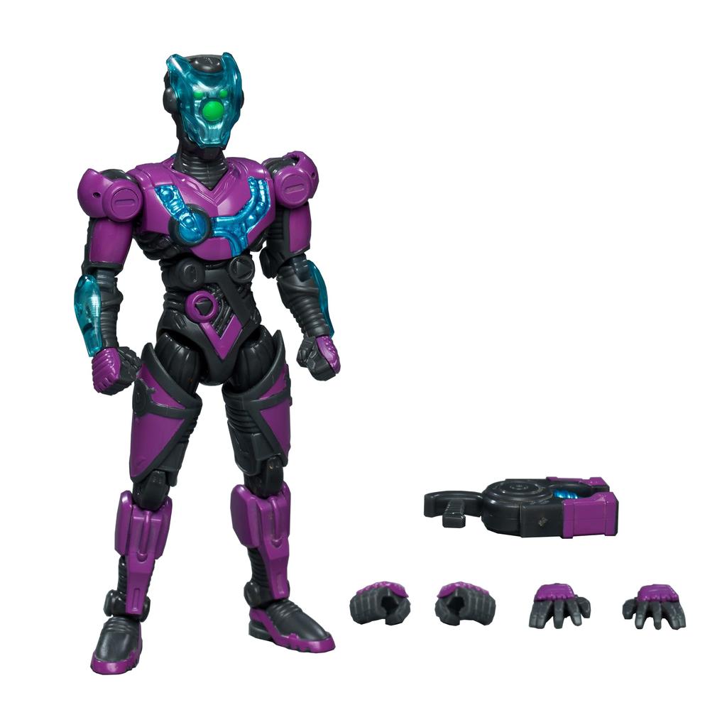 52TOYS FigLite Series HEXANOID OMEX PVC ABS Painted Movable Figure 3.75 &