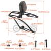Harley Street 750/500 XG Modified Backrest & Touring Luggage Rack