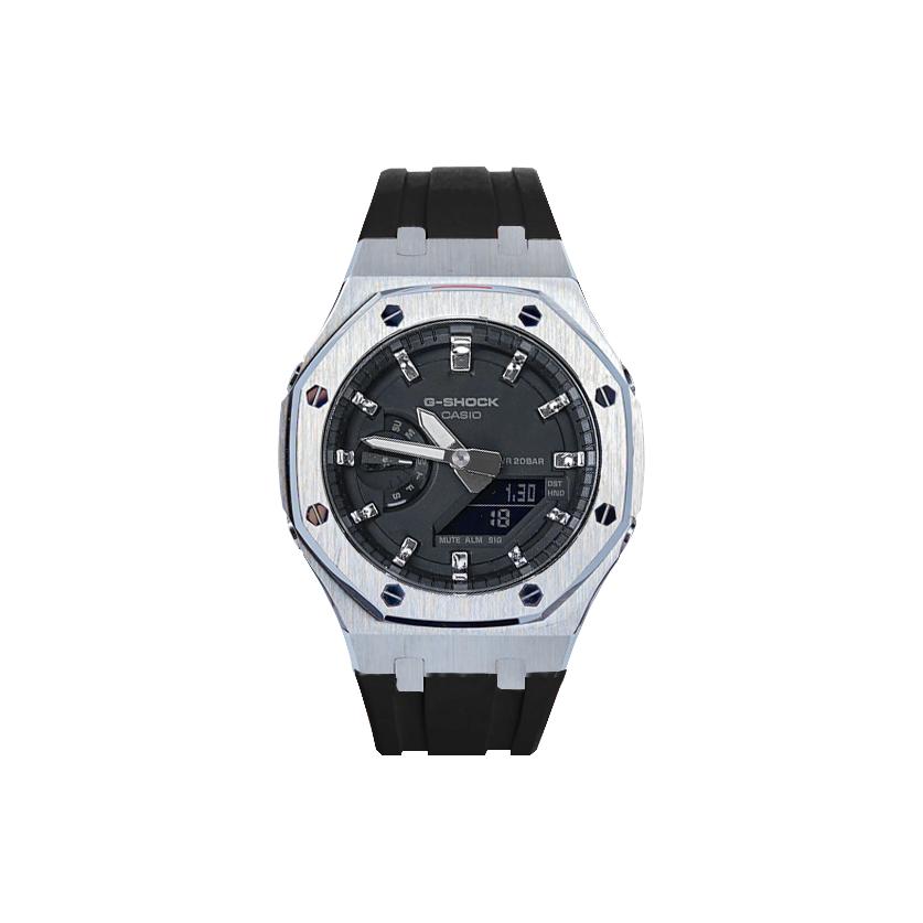 

CASIO Unisex Black Watch GA-2100-1A1(Watch8--) Regular Watch Box