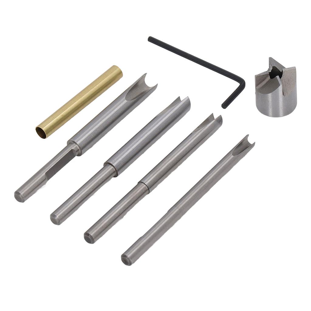13Pcs Pen Barrel Trimming System Carbon Steel Cutter Shafts for Woodworking Pen Kit