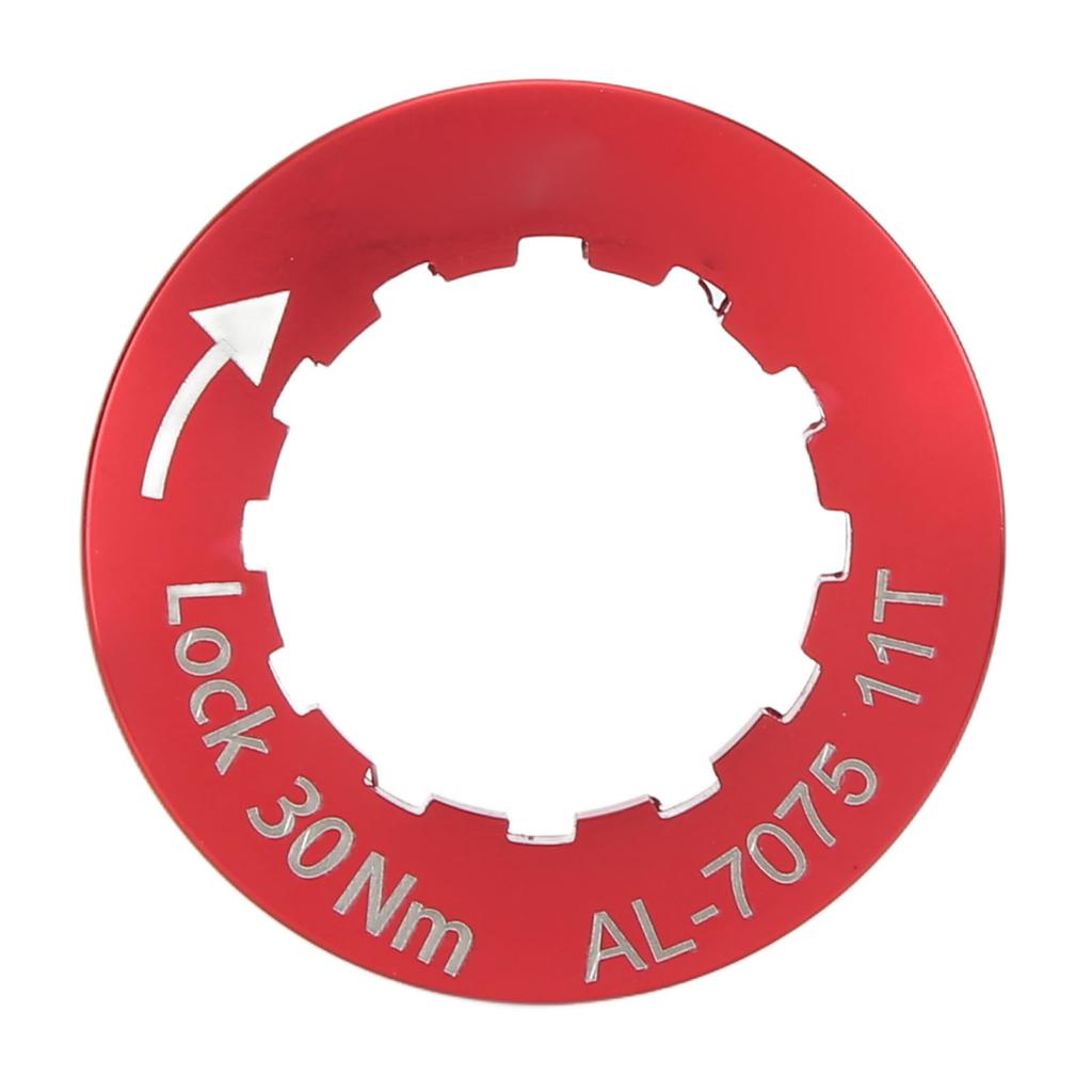 CANSUCC   Flywheel Lock Cover Aluminum Alloy Cassette Flywheel Locking Cover for Mountain Road Bike