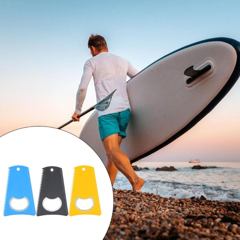 Multifunctional Surfboard Wax Comb Scraper Board Maintenance Tool with Bottles Opener, Surfboard Wax Scraper Wax Comb