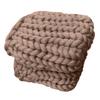 Thick Yarn Soft Warm Large Winter Bed Sofa Hand Knitted Blanket Home