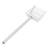   Handle Cat Litter Scoop Stainless Steel Kitty Poop Scooper Chicken Poop Sifter Shovel
