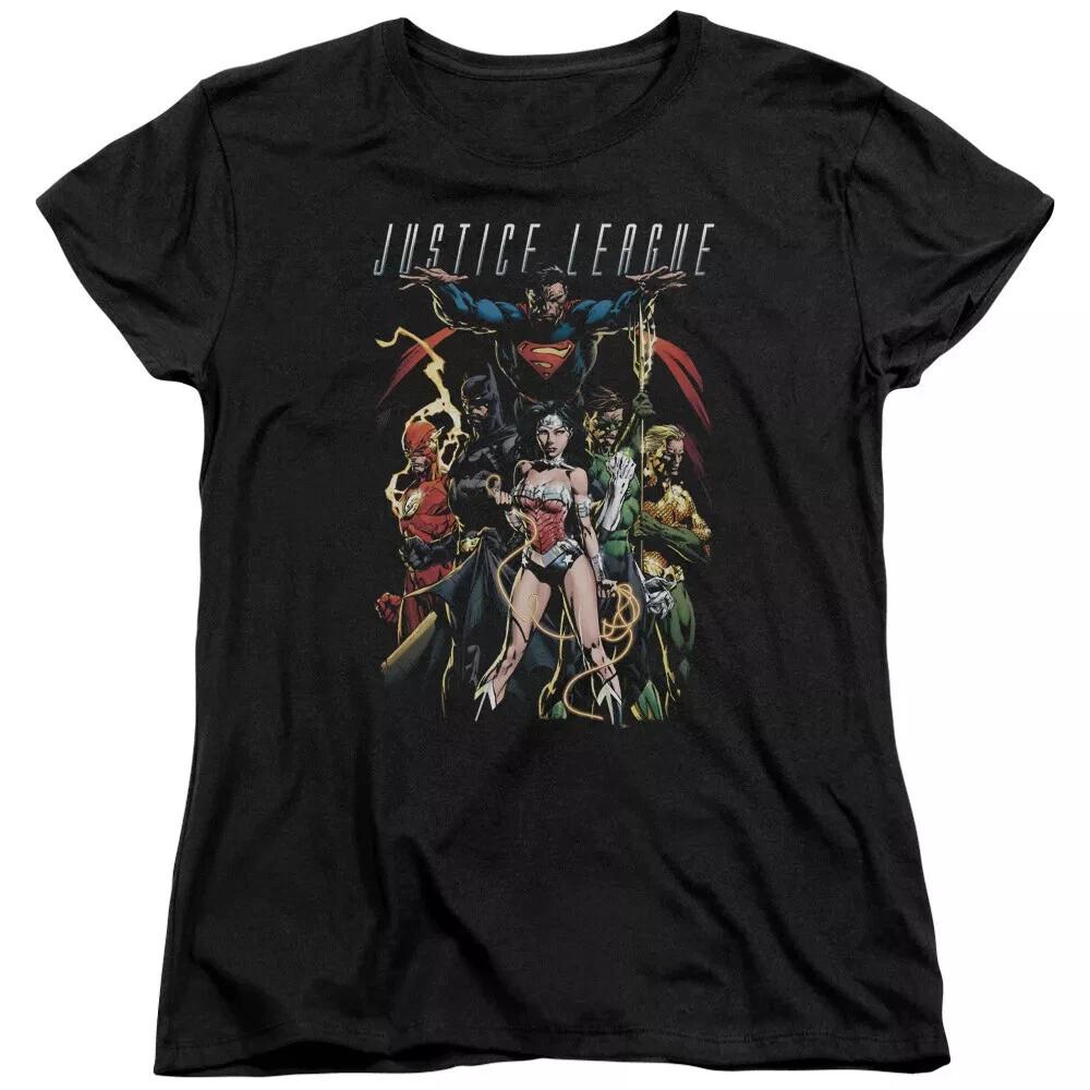 

Justice League Of America Dark Days Women s T-Shirt L