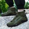 Extra Large Size Outdoor Shoes Men's Summer Breathable Hiking Shoes Women's Hiking Upstream Shoes Wading Shoes Mesh Casual Shoes