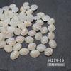 50Pcs Starfish Shell Nail Art Accessories, Conch Resin, DIY Nail Jewelry, Wearable Nail Decorations