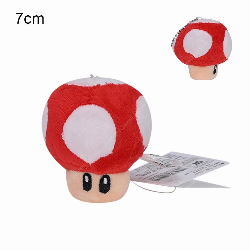 16 Styles Mario Plush Toy Cartoon Super Mushroom Koopa Troopa Yoshi Toad Boo Luigi Pendant Mario Classic Game Stuffed Plush Doll