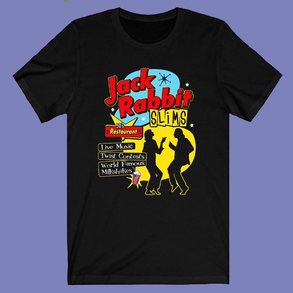Jack Rabbit Slims Restaurant Men s Black Size S-3XL S