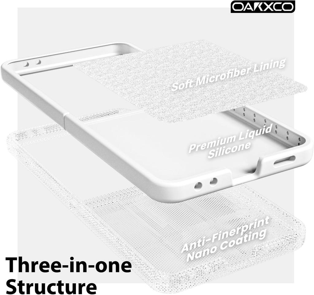 Liquid Silicone Case for Samsung Z Flip 8 Slim Ultra Thin Skin Feel Men Women Cover for Samsung Galaxy Z Flip 8 7 FE 6 5 4 3 2