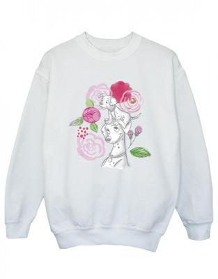 Girls 101 Dalmatians Flowers Sweatshirt