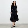 Qiushui Yiren Elegant A-Line Bow-knot Dress