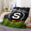 Coperta in Flanella Stampa AC Sparta Praha, Alta Qualità, Confortevole per Tutte le Stagioni, Decorazione per la Casa, Calore e Comfort, Perfetta per Regali di Natale