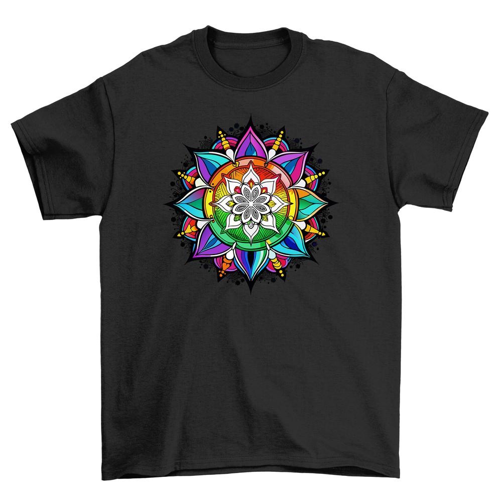 Pride_46 Mandala T-shirt - Wear Your Colors with Pride! Funny and Vibrant Tee Fo