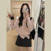 A Spring and Autumn Single-breasted Knitted Cardigan, Feminine Temperament, Versatile Long-sleeved Top, High-end Sweater
