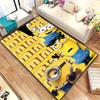 Stylish Minions Design Non-Skid Area Rug Living Room Bedroom Soft Carpet Children Play Mat Home Decor Gift