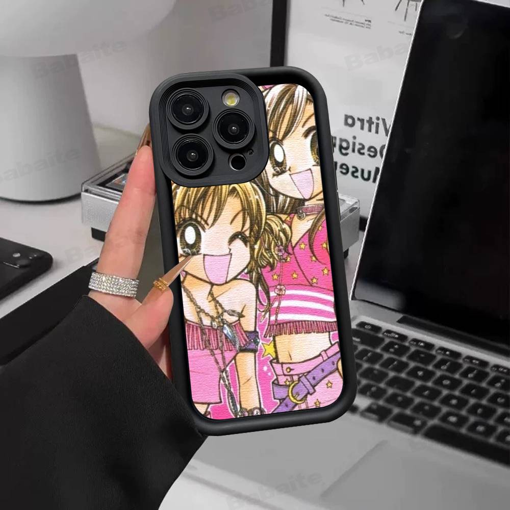 Fashion Gyaru Gyaru Gril Phone Case For IPhone 11 12 13 16 15 17 14 Pro Max Soft Funda Silicone Cover
