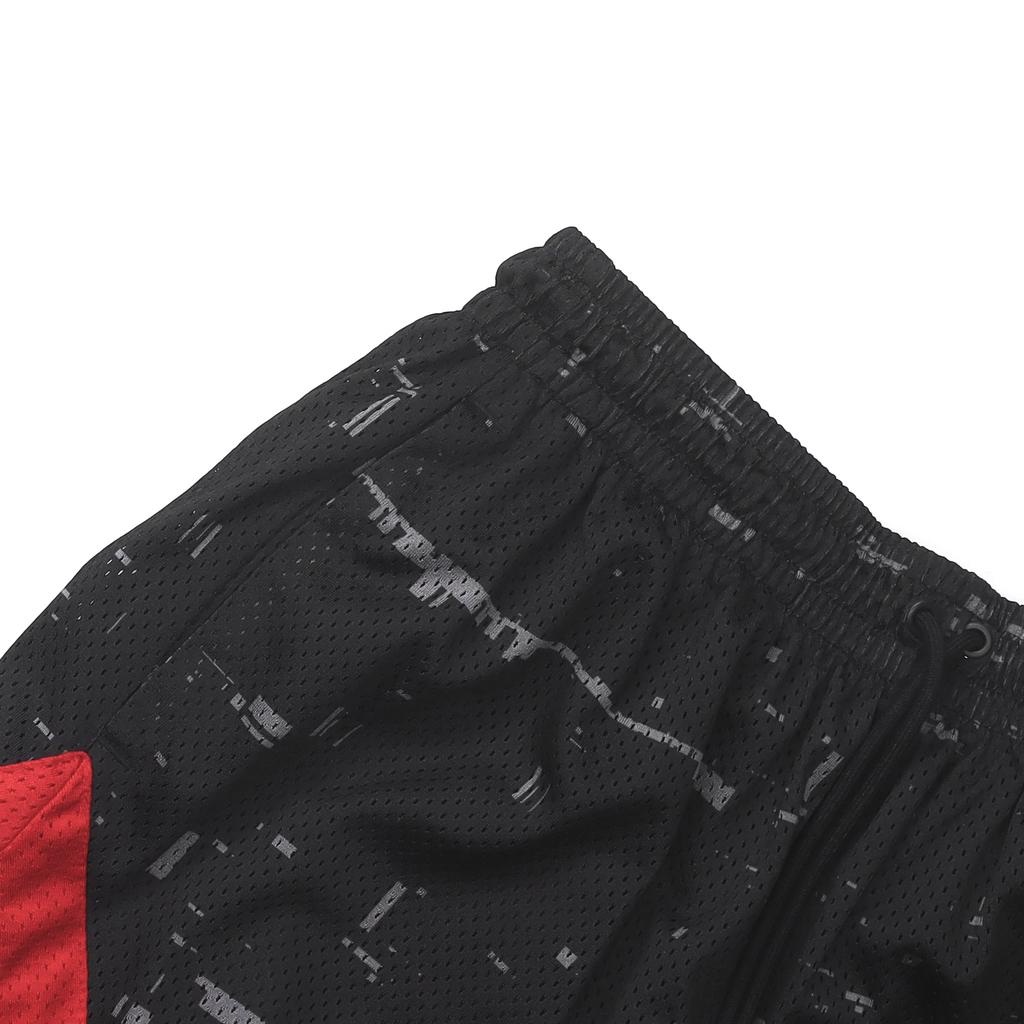 Jordan Logo Printed Straight Loose Casual Shorts Men Bottoms Black AQ0621-010
