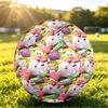 Size 5 Football SpongeBob Football Pattern, Wear‑Resistant Soccer Ball for Match Training Daily Sports Play