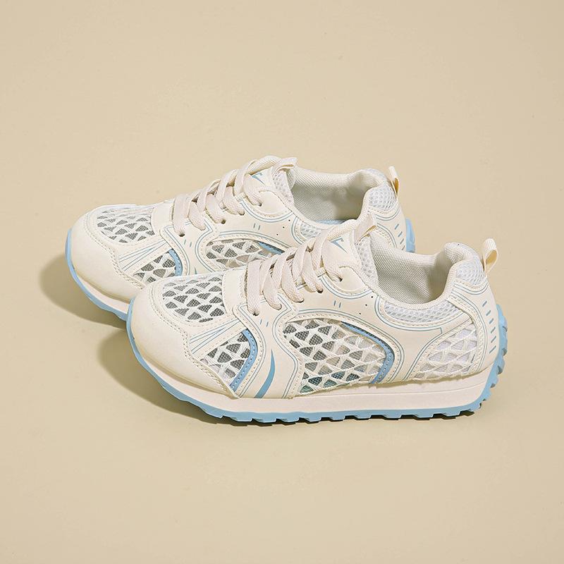 

Женские летние дышащие сетчатые кроссовки на мягкой подошве в стиле Форреста Гампа, универсальная повседневная спортивная обувь для бега, кеды 40