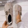 2026 Summer New Soft Leather Flat Flat Casual Single Shoes for Women, Round Head, Shallow Mouth, One Step Stepping Large Women's Shoes