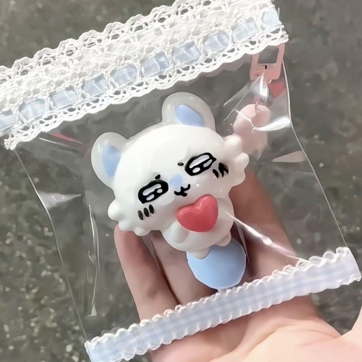 

Cute Cartoon Chiikawa Mouse Squeezing Toy To Relieve Stress Release Emotions Slowly Rebound And Relieve Stress Toy Party Gift